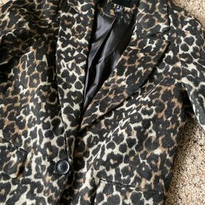 ASOS Leopard print coat